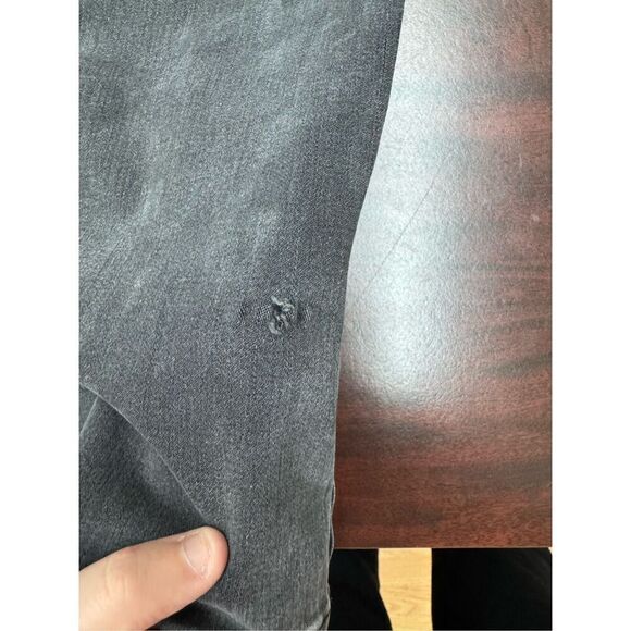 Levi’s Dark Grey Colored 711 Skinny Jeans Size 29 - Picture 5 of 8